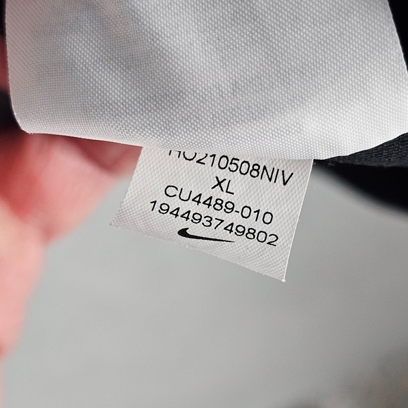 Nike Tech Fleece Windrunner Hoodie Mens XL Black Swoosh Logo Full-Zip CU4489-010 - Picture 12 of 13